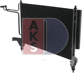 AKS Dasis 082011N - Конденсатор кондиционера abcparts.ee