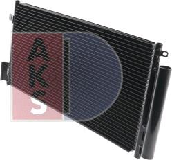 AKS Dasis 082039N - Конденсатор кондиционера abcparts.ee