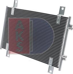 AKS Dasis 082035N - Конденсатор кондиционера abcparts.ee