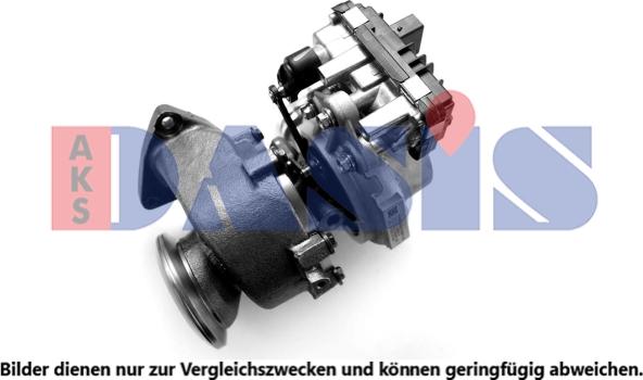 AKS Dasis 025009N - Турбина, компрессор abcparts.ee