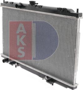 AKS Dasis 070083N - Радиатор, охлаждение двигателя abcparts.ee