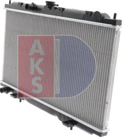 AKS Dasis 070077N - Радиатор, охлаждение двигателя abcparts.ee