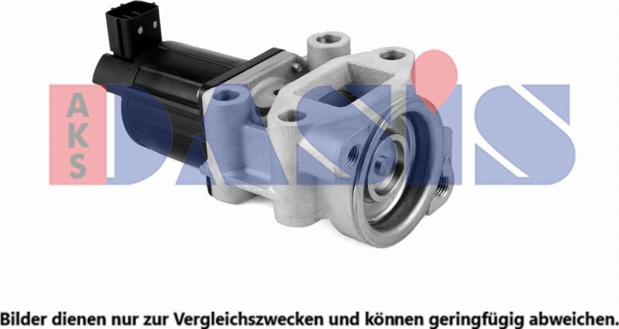 AKS Dasis 145004N - Клапан возврата ОГ abcparts.ee
