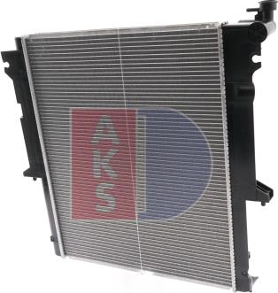 AKS Dasis 140099N - Радиатор, охлаждение двигателя abcparts.ee