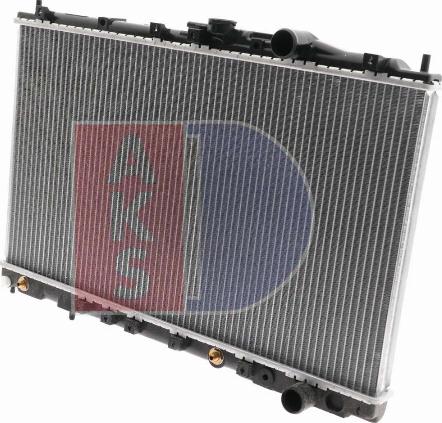 AKS Dasis 140046N - Радиатор, охлаждение двигателя abcparts.ee