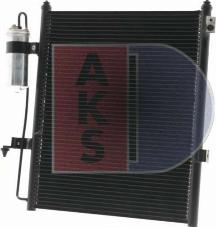 AKS Dasis 142039N - Конденсатор кондиционера abcparts.ee