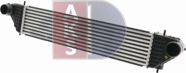 AKS Dasis 147006N - Интеркулер, теплообменник турбины abcparts.ee