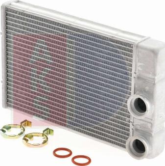 AKS Dasis 159027N - Теплообменник, отопление салона abcparts.ee