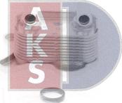 AKS Dasis 156005N - Масляный радиатор, двигательное масло abcparts.ee