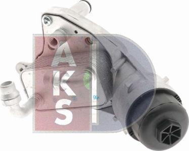 AKS Dasis 156033N - Масляный радиатор, двигательное масло abcparts.ee