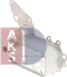 AKS Dasis 156025N - Масляный радиатор, двигательное масло abcparts.ee