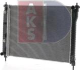 AKS Dasis 150078N - Радиатор, охлаждение двигателя abcparts.ee