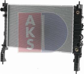 AKS Dasis 150151N - Радиатор, охлаждение двигателя abcparts.ee