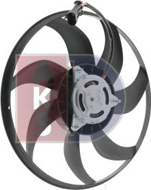 AKS Dasis 158076N - Вентилятор, охлаждение двигателя abcparts.ee