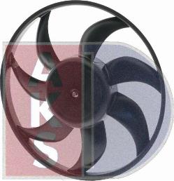 AKS Dasis 158109N - Вентилятор, охлаждение двигателя abcparts.ee