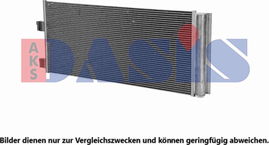 AKS Dasis 152062N - Конденсатор кондиционера abcparts.ee