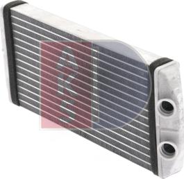 AKS Dasis 169016N - Теплообменник, отопление салона abcparts.ee