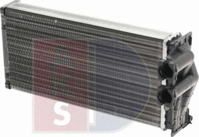 AKS Dasis 169018N - Теплообменник, отопление салона abcparts.ee