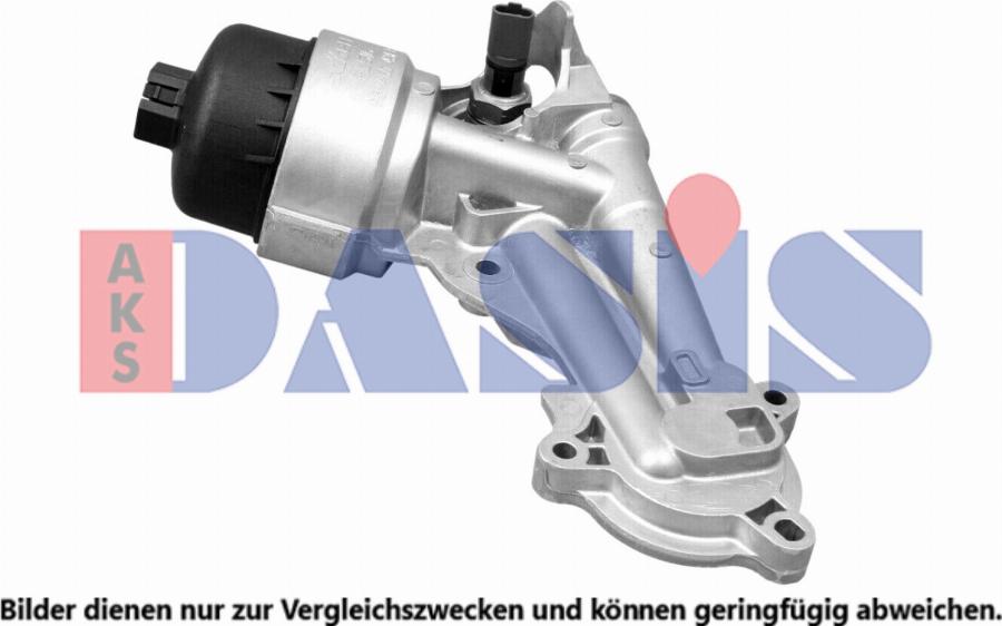 AKS Dasis 166009N - Корпус, масляный фильтр abcparts.ee