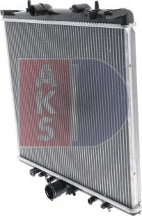 AKS Dasis 160116N - Радиатор, охлаждение двигателя abcparts.ee