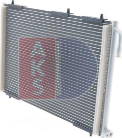 AKS Dasis 162010N - Конденсатор кондиционера abcparts.ee