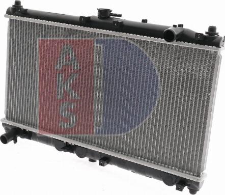 AKS Dasis 111290N - Радиатор, охлаждение двигателя abcparts.ee