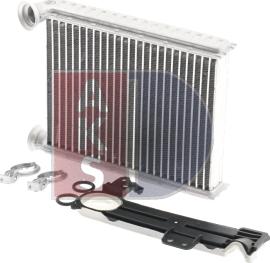 AKS Dasis 189016N - Теплообменник, отопление салона abcparts.ee