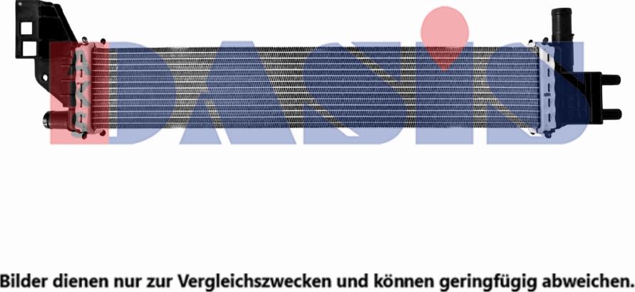 AKS Dasis 180126N - Радиатор, охлаждение двигателя abcparts.ee