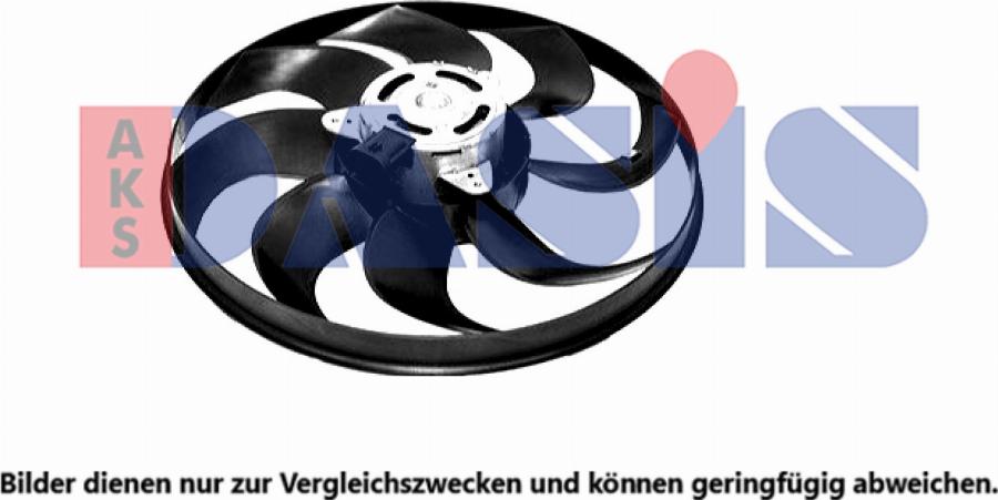 AKS Dasis 188131N - Вентилятор, охлаждение двигателя abcparts.ee