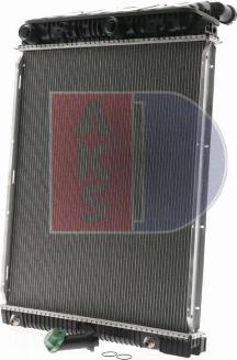 AKS Dasis 130008N - Радиатор, охлаждение двигателя abcparts.ee