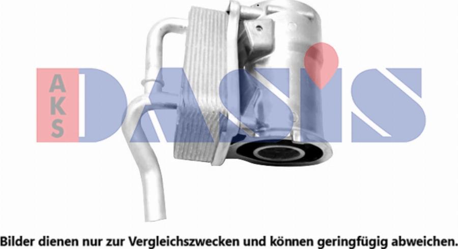 AKS Dasis 126055N - Масляный радиатор, двигательное масло abcparts.ee