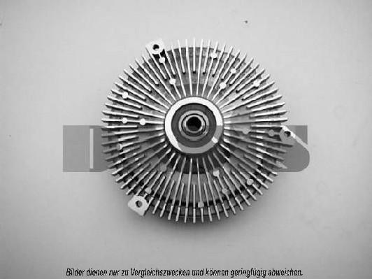 AKS Dasis 128051N - Сцепление, вентилятор радиатора abcparts.ee