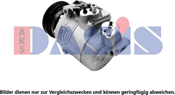 AKS Dasis 850903N - Компрессор кондиционера abcparts.ee