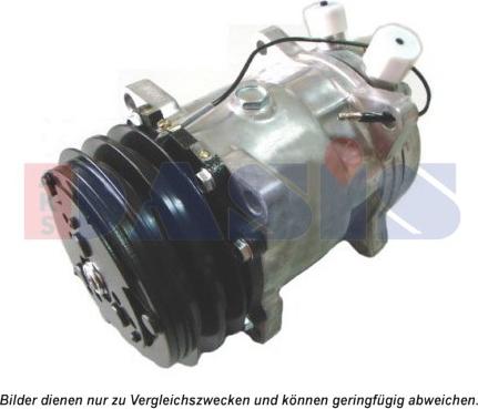 AKS Dasis 850456N - Компрессор кондиционера abcparts.ee