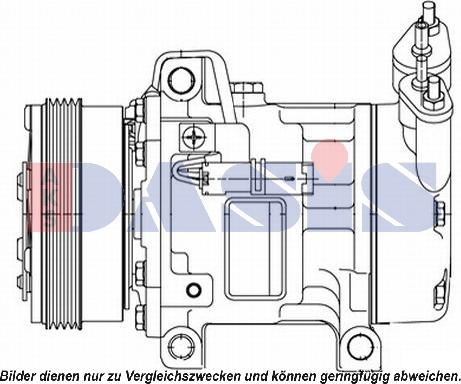 AKS Dasis 850418N - Регулирующий клапан, компрессор abcparts.ee