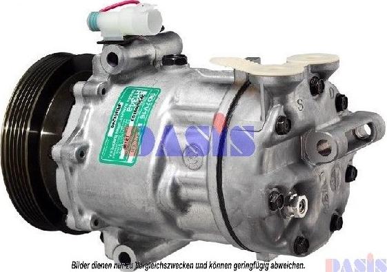 AKS Dasis 850511N - Регулирующий клапан, компрессор abcparts.ee