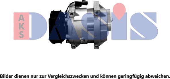 AKS Dasis 851931N - Компрессор кондиционера abcparts.ee