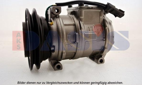 AKS Dasis 851006N - Компрессор кондиционера abcparts.ee