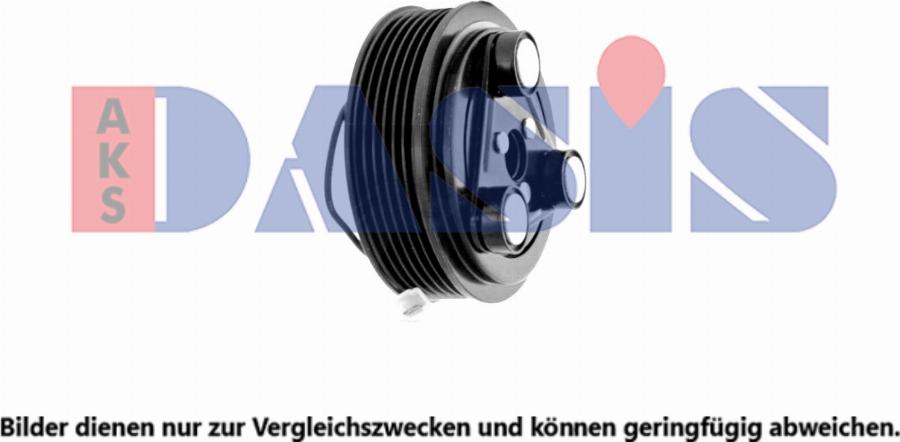 AKS Dasis 851158N - Электромагнитное сцепление, компрессор abcparts.ee