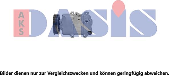 AKS Dasis 853096N - Компрессор кондиционера abcparts.ee
