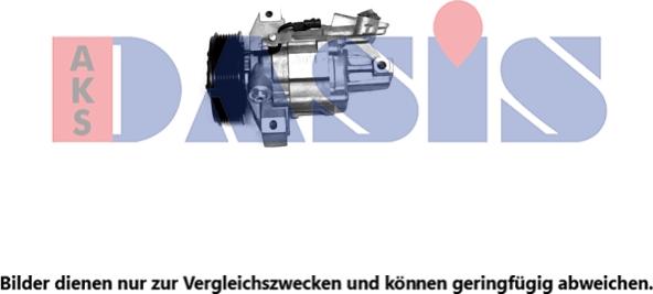 AKS Dasis 853017N - Компрессор кондиционера abcparts.ee