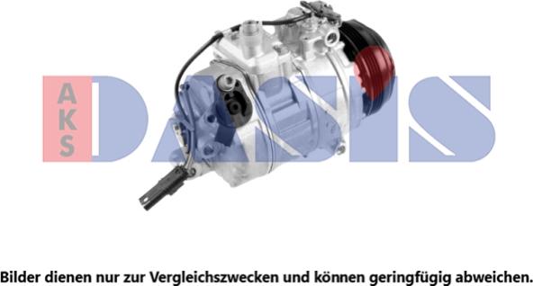 AKS Dasis 852547N - Компрессор кондиционера abcparts.ee