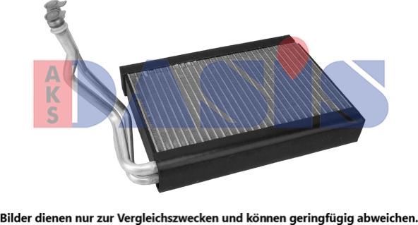 AKS Dasis 820304N - Испаритель, кондиционер abcparts.ee
