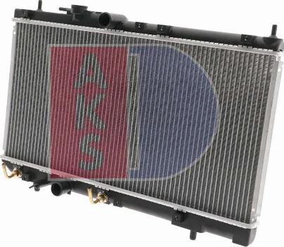 AKS Dasis 360022N - Радиатор, охлаждение двигателя abcparts.ee