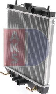 AKS Dasis 360270N - Радиатор, охлаждение двигателя abcparts.ee