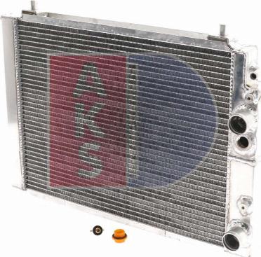 AKS Dasis 300540AL - Радиатор, охлаждение двигателя abcparts.ee