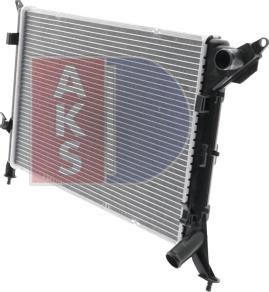 AKS Dasis 370038N - Радиатор, охлаждение двигателя abcparts.ee