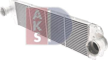 AKS Dasis 247000N - Интеркулер, теплообменник турбины abcparts.ee