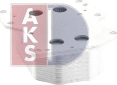 AKS Dasis 256000N - Масляный радиатор, двигательное масло abcparts.ee