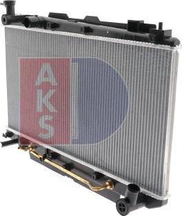 AKS Dasis 210098N - Радиатор, охлаждение двигателя abcparts.ee